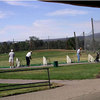 A view of the driving range at Los Alamos Golf Course